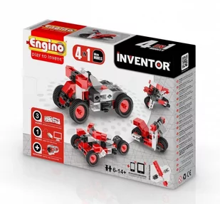 Engino Inventor 4 Models Motorbikes 0432 - Klocki - miniaturka - grafika 1