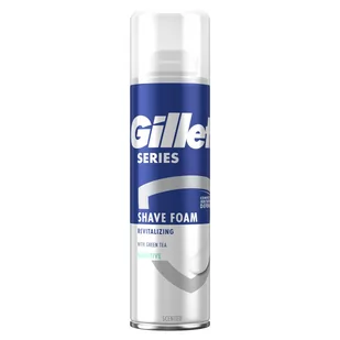 Gillette Series rewitalizująca pianka do golenia z zieloną herbatą 250 ml - Kosmetyki do golenia - miniaturka - grafika 1