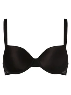 Passionata - Damski biustonosz z fiszbinami wyściełany, czarny - Biustonosze - miniaturka - grafika 1