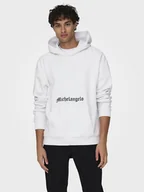 Bluzy męskie - Only & Sons Bluza Apoh 22028208 Biały Relaxed Fit - miniaturka - grafika 1