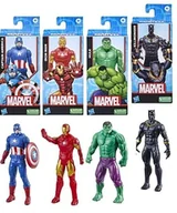 Figurki dla dzieci - Marvel Avengers zestaw 4 figurek F5097 - miniaturka - grafika 1