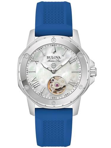 Bulova Automatyczny zegarek 96L324, srebro, Pasek