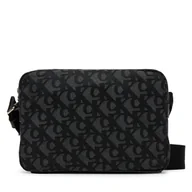 Torby męskie - Saszetka Calvin Klein Unstructured Monogram Camera Bag LV04G3179G Czarny - miniaturka - grafika 1