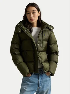 Polo Ralph Lauren Kurtka puchowa 211932183003 Zielony Relaxed Fit - Kurtki damskie - miniaturka - grafika 1