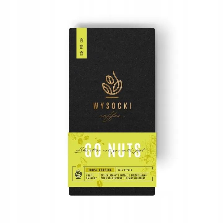 Kawa Ziarnista Arabica Wysocki Coffee Go Nuts 1kg