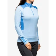 Bluzy narciarskie - Bluza termoaktywna damska Helly Hansen LIFA Merino Midweight 1/2 Zip - miniaturka - grafika 1