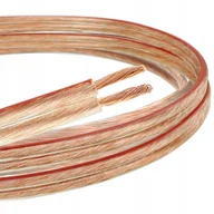 Kable - Kabel (przewód) głośnikowy z czystej miedzi 2x 0.75mm2 - miniaturka - grafika 1