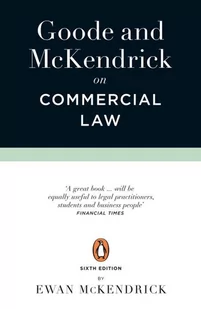 Penguin Books Goode and McKendrick on Commercial Law 6th Edition Goode Roy, McKendrick Ewan - Prawo - miniaturka - grafika 1
