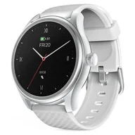 Smartwatch - Hama Fit Watch 5010 Srebrna koperta z białym paskiem - miniaturka - grafika 1