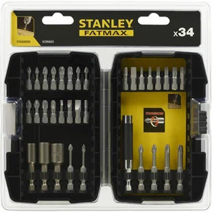 Stanley Zestaw bitów Torsion i nasadek Fatmax STA88000-XJ 33 szt. - Pozostałe narzędzia ogrodowe - miniaturka - grafika 1