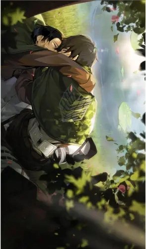 Plakat Anime Attack on Titan aot_051 A3 (custom)