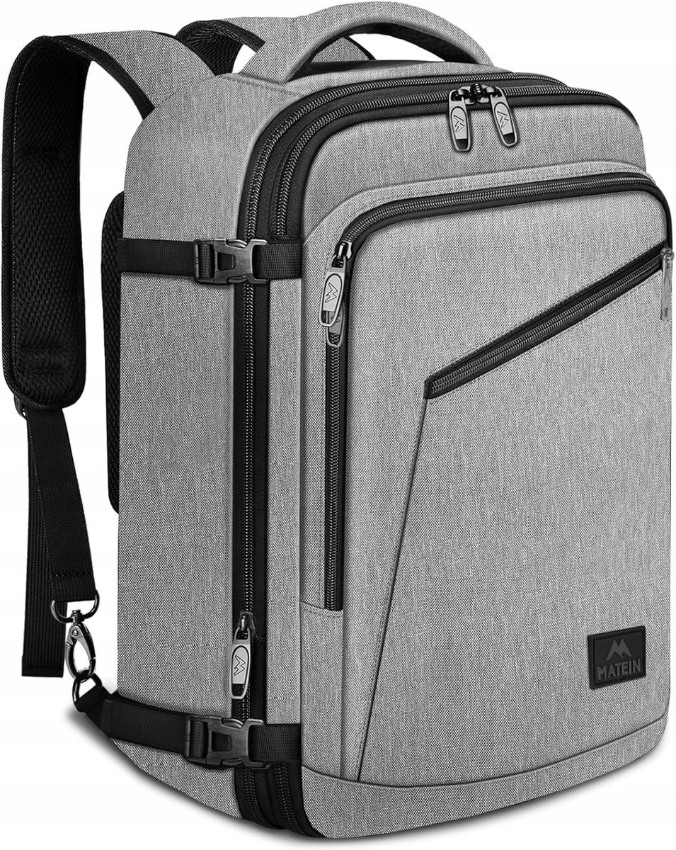 Plecak MATEIN 40x30x20 cm DO SAMOLOTU BAGAŻ PODRĘCZNY RYANAIR WIZZAIR 1159