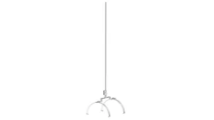 Elko-Bis Iglica gąsiorowa podwójna L-1000mm fi 12mm aluminiowa 71.10 AL /97101009/ 97101009 - Piorunochrony - miniaturka - grafika 1