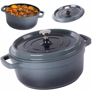 GARNEK BRYTFANNA POKRYWKA 4L INDUKCJA ALUMINIUM - Brytfanny - miniaturka - grafika 1