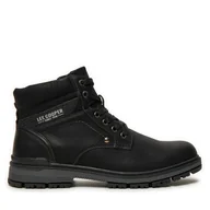Buty zimowe męskie - Kozaki Lee Cooper PLCC0001S Czarny - miniaturka - grafika 1