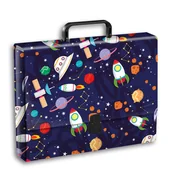 Teczki i skoroszyty - Penmate Teczka z rączką A4 Kosmos 2 - miniaturka - grafika 1