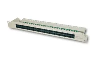 Panele krosownicze - Digitus 19" CAT 3 ISDN patch panel 1U DN-91350 - miniaturka - grafika 1