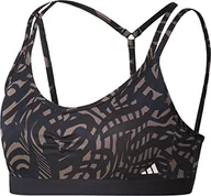 Biustonosze - adidas Biustonosz sportowy Marka Model YGA ESS LS AOP - miniaturka - grafika 1