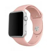 Akcesoria do smartwatchy - Apple Mercury pasek Silicon Watch 44mm różowy/pink - miniaturka - grafika 1