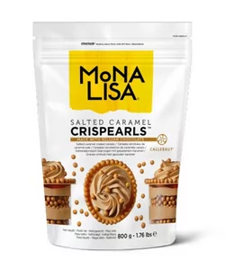 Mona Lisa Crispearls karmelowe chrupiące kuleczki z solą perełki 800g - Dodatki do ciast w proszku - miniaturka - grafika 1