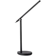 Oprawy, klosze i abażury - Lampka biurkowa czarna LED REXAR LED B - miniaturka - grafika 1