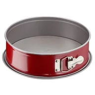 Formy do ciast - Forma sprężynowa TEFAL Delibake ze stali - Ø 25 cm - Czerwony i szary - miniaturka - grafika 1