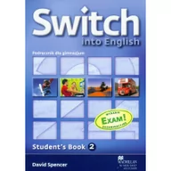 Podręczniki dla gimnazjum - Macmillan Switch into English 2 Podręcznik + CD - Spencer David - miniaturka - grafika 1