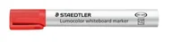 Flamastry - Marker Lumocolor czerwony (10szt) STAEDTLER - miniaturka - grafika 1
