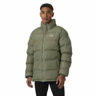 Kurtki i kamizelki sportowe męskie - Męska kurtka puchowa pikowana dwustronna Helly Hansen Men\'s Yu 23 Reversible Puffer - zielona - HELLY HANSEN - miniaturka - grafika 1