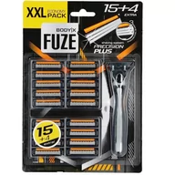Maszynki do golenia i wkłady - Maszynka do golenia Body-X Fuze + 19 wkładów - miniaturka - grafika 1