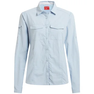 Koszula damska Craghoppers NosiLife Adventure Long Sleeved Shirt III Rozmiar: XXL / Kolor: jasnoniebieski - Koszulki sportowe damskie - miniaturka - grafika 1