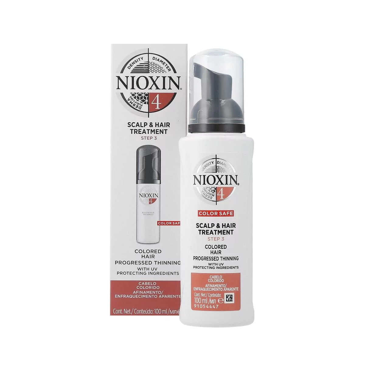 Nioxin 3D CARE SYSTEM 4 Scalp Treatment Kuracja zagęszczająca włosy 100ml 0000063993