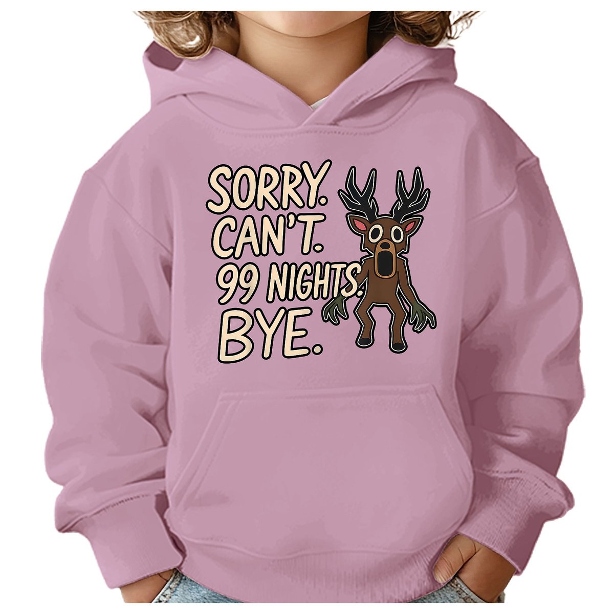 BLUZA DZIECIĘCA Z KAPTUREM 99 NOCY W LESIE ROBLOX 134-140 PREZENT