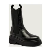 Sztyblety damskie - Tommy Jeans Skórzane sztyblety - miniaturka - grafika 1