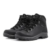 Buty trekkingowe męskie - Męskie wysokie buty turystyczne Campus Merso czarne Rozmiar: 40 - miniaturka - grafika 1