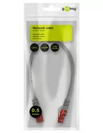 Pozostałe akcesoria sieciowe - Cat 6Kabel Łączący, U/Utp, Szary - Długość Kabla 0.5 M - miniaturka - grafika 1