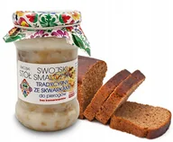 Szybkie dania obiadowe - Swojski Stół Smalec Tradycyjny Ze Skwarkami 260g - miniaturka - grafika 1