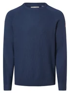 Swetry męskie - Jack & Jones Sweter - JCOFusion Mężczyźni niebieski jednolity, XL - miniaturka - grafika 1