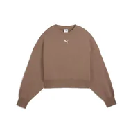 Bluzy sportowe damskie - Puma Bluza Wardrobe Ess Over-Oversized Tr 62974893 - miniaturka - grafika 1