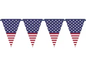Dekoracje sali - Congee.pl Baner wiszący Flaga Stanów Zjednoczonych - 5 m - miniaturka - grafika 1