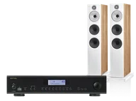 Zestawy stereo - Rotel A12 MKII (czarny) + 603 S3 (dąb) - miniaturka - grafika 1