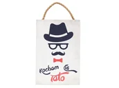 Dyplomy i okładki - TABLICZKA DO ZAWIESZENIA KOCHAM CIĘ TATO 20x30cm - miniaturka - grafika 1