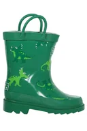 Buty dla dziewczynek - Kalosze dziecięce Regatta Minnow gumowce w dinozaury-31 - miniaturka - grafika 1