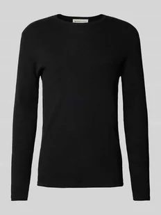 Sweter o kroju regular fit z dzianiny z bawełny - Swetry męskie - miniaturka - grafika 1