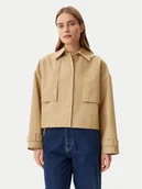 Kurtki damskie - Calvin Klein Kurtka przejściowa K20K208379 Beżowy Relaxed Fit - miniaturka - grafika 1