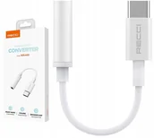 Kable USB - PRZEJŚCIÓWKA ADAPTER AUDIO USB-C TYP-C - MINI JACK 3.5MM AUX RECCI - miniaturka - grafika 1