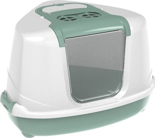 Yarro International YARRO TOALETA FLIP NAROŻNA CLASSIC 55,7x45x39cm ZIELONA