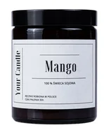 Świece - YOUR CANDLE (ŚWIECE SOJOWE) ŚWIECA SOJOWA MANGO 180 ml - YOUR CANDLE BP-5904890543096 - miniaturka - grafika 1