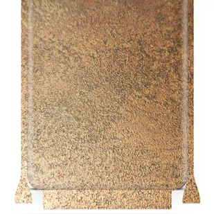 Folia naklejka skórka strukturalna na TYŁ+BOKI do Apple iPad 9.7 (2018) -  Zardzewiała Miedź - apgo SKINS - Akcesoria do tabletów i e-booków - miniaturka - grafika 1