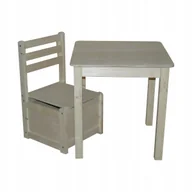 Zestawy mebli dla dzieci - MEBLE DZIECIĘCE STOLIK + KRZESEŁKO MALUCH SCHOWEK - miniaturka - grafika 1